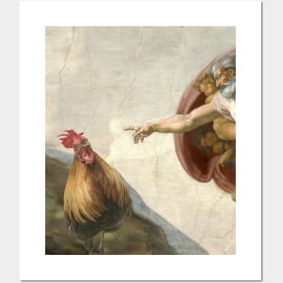 Creation of Chicken Posters and Art